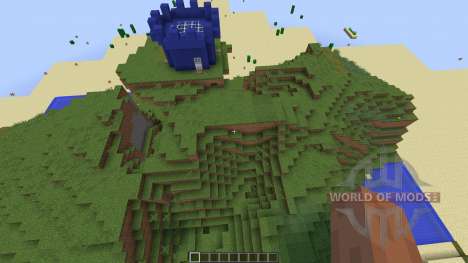 paintball map 7 для Minecraft