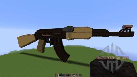 AK rifle [1.8][1.8.8] для Minecraft