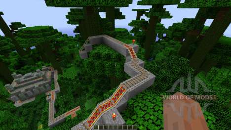 Jungle Temple Coaster для Minecraft