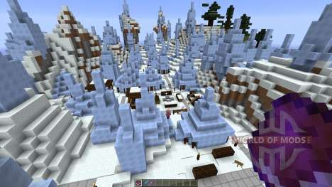 Icecube Village для Minecraft