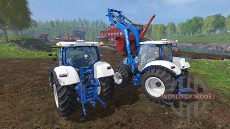 New Holland T6.160 v1.1 для Farming Simulator 2015