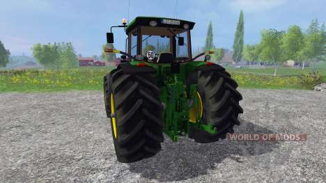 John Deere 8370R v3.1 для Farming Simulator 2015