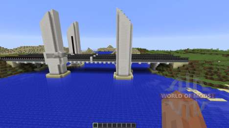 Vertical Lift Bridge для Minecraft
