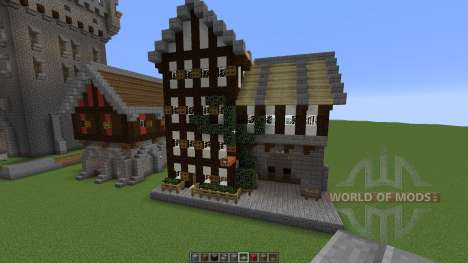 Medieval building pack для Minecraft