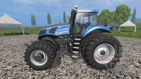 New Holland T8.435 v1.3 для Farming Simulator 2015
