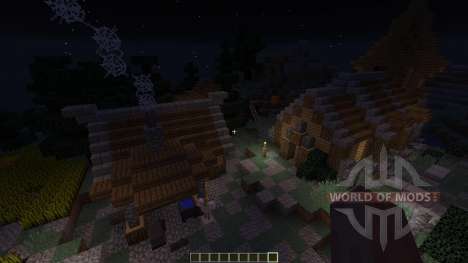 Medieval village для Minecraft