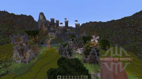 Wilcuth Valley Medieval Castle для Minecraft