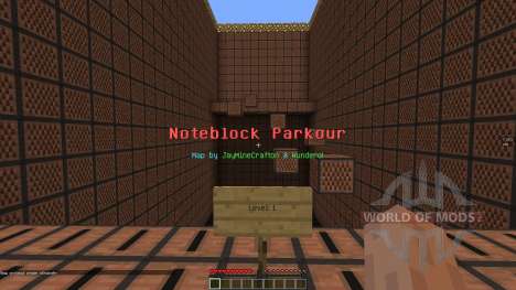 Noteblock Parkour для Minecraft