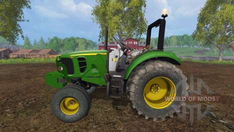 John Deere 5055 v2.0 для Farming Simulator 2015