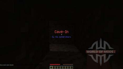 CaveIn для Minecraft
