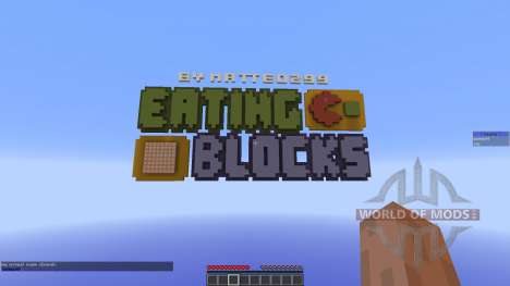 Eating Blocks для Minecraft