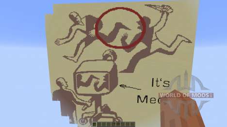 Its Media Pixel Art для Minecraft