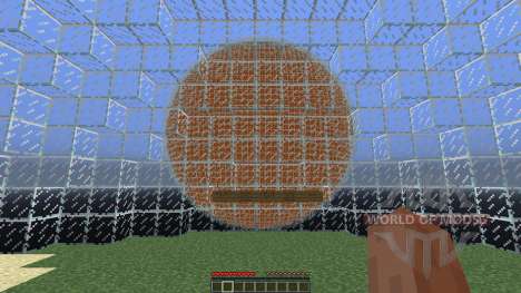 Glass sphere survival для Minecraft