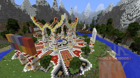 Professional Hub Spawn Lobby для Minecraft