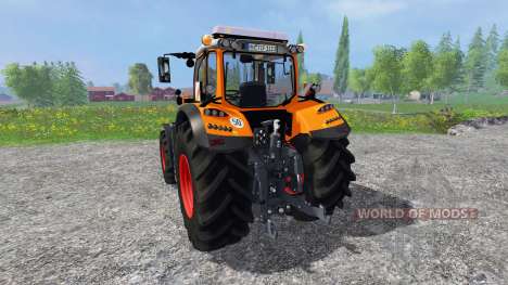 Fendt 718 Vario orange для Farming Simulator 2015