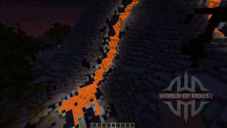 Volcano Island SG MAP для Minecraft