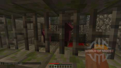 Катакомбы в подвале тюрьмы для Minecraft