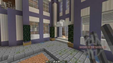 Contemporary colonial mansion для Minecraft