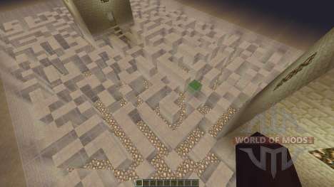Small Maze Parkour Map для Minecraft