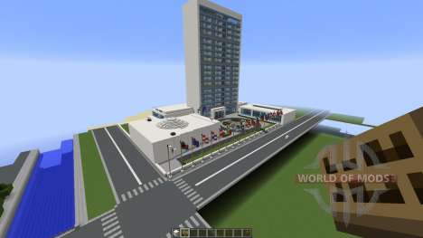 United Nations: New York New York для Minecraft