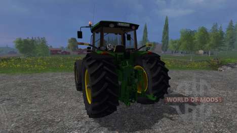 John Deere 8370R v2.0 для Farming Simulator 2015