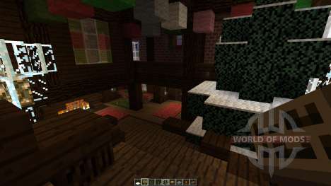 christmas adventure inspired villa для Minecraft