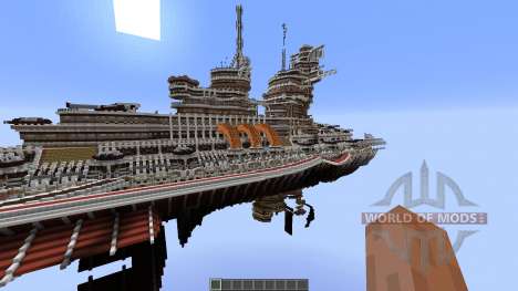 Aurora-Class Battleship для Minecraft