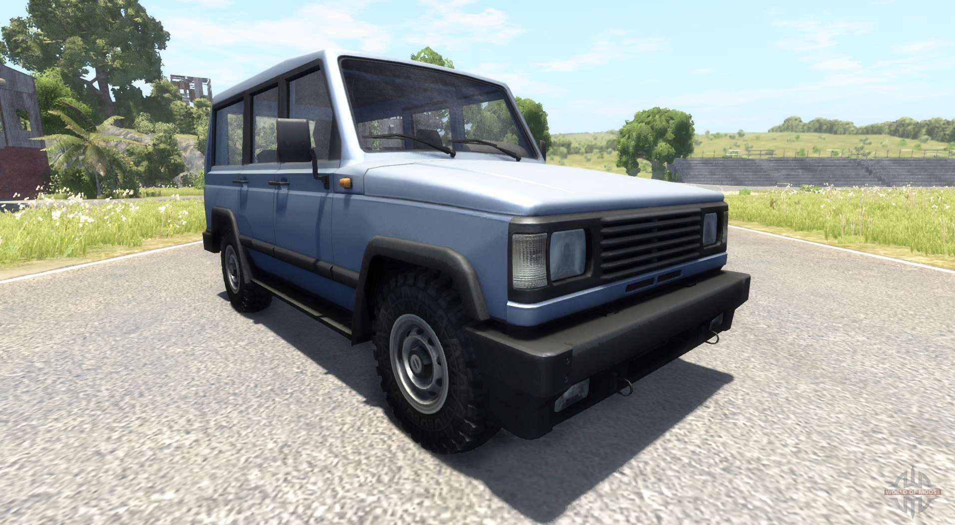 Beamng drive уаз хантер