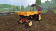 Fortschritt GT 124 with roof для Farming Simulator 2015