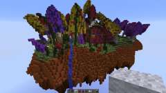 Mushroom sky island для Minecraft