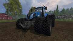 New Holland T8.320 dual wheels для Farming Simulator 2015
