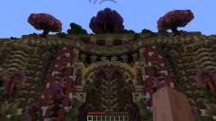 Mushellia Temple of tropical forest для Minecraft