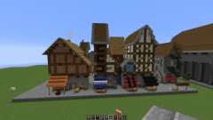 Medieval building pack для Minecraft