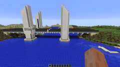 Vertical Lift Bridge для Minecraft