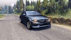 Mercedes Benz C250 Brabus для Spin Tires