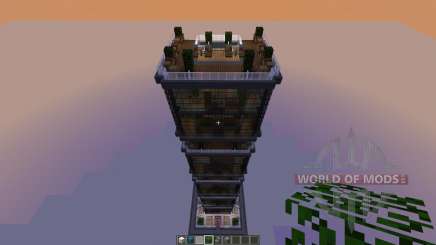 Sunset Living A modern Skyscraper для Minecraft