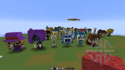 Character Statues для Minecraft
