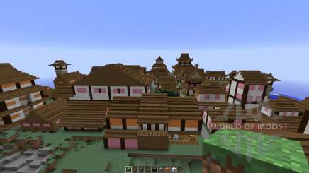 Japanese Village для Minecraft