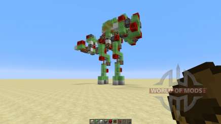 Atlas Mech Suit with Missile Launcher для Minecraft