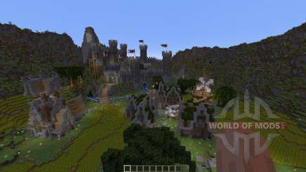 Wilcuth Valley Medieval Castle для Minecraft