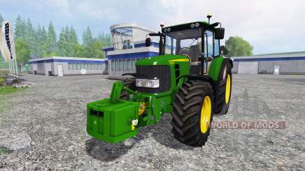 John Deere 6430 для Farming Simulator 2015