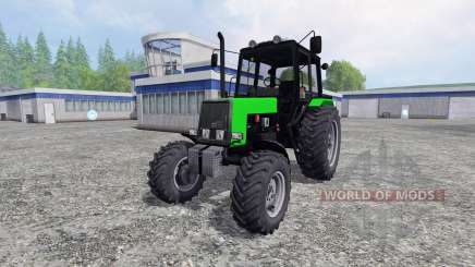 МТЗ-1025 Беларус жёлтый и зелёный для Farming Simulator 2015