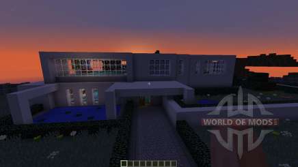 Modern Minecraft Mansion для Minecraft