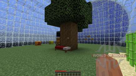 Glass sphere survival для Minecraft