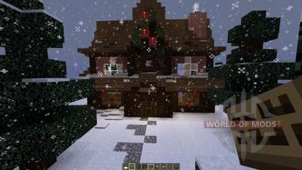christmas adventure inspired villa для Minecraft