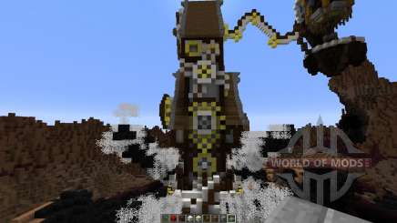 Mechanic steampunk spider для Minecraft