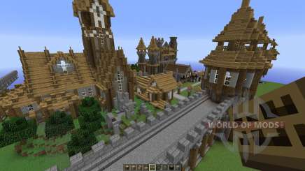 A Server spawn map для Minecraft