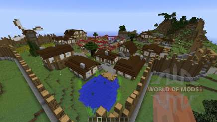 Medieval Village для Minecraft