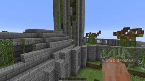 Broken tower island для Minecraft