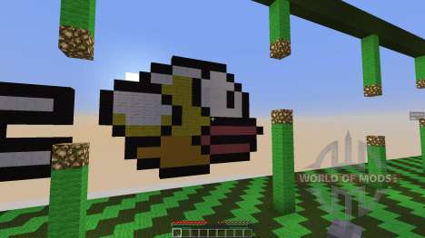 FlappyBird для Minecraft